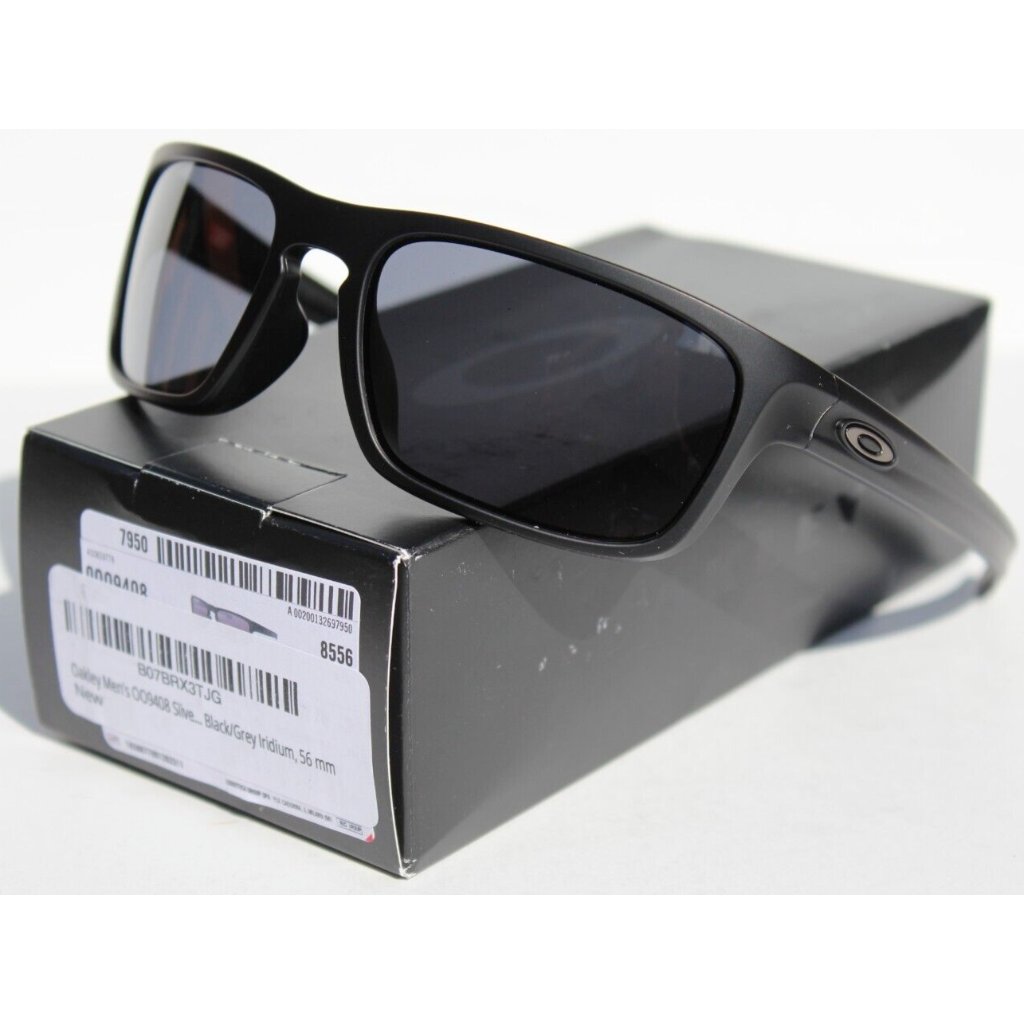Oakley Sliver Stealth Sunglasses Matte Black/Grey Iridium New Oo9408-0156 Rare